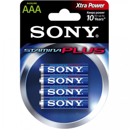 Батарейки Sony, AAA/LR3, 4 шт/уп