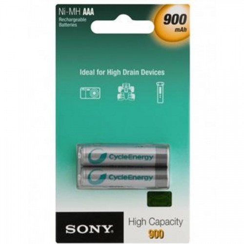 Аккумуляторы Sony ААA, NH-900 мА, 2 шт/уп