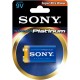 Батарейка Sony Platinum, 6LR61, 9V, Крона, 1шт/уп.