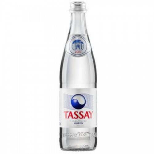 Минеральная вода TASSAY с газом, 0,5л, стекло
