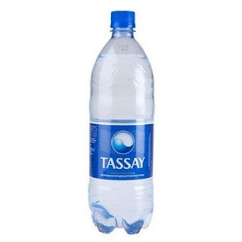 Минеральная вода TASSAY с газом 1л, пластик