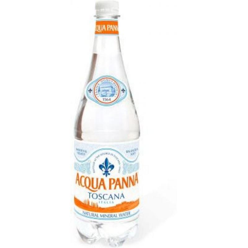 Минеральная вода Aсqua Panna 1,0л, пластик