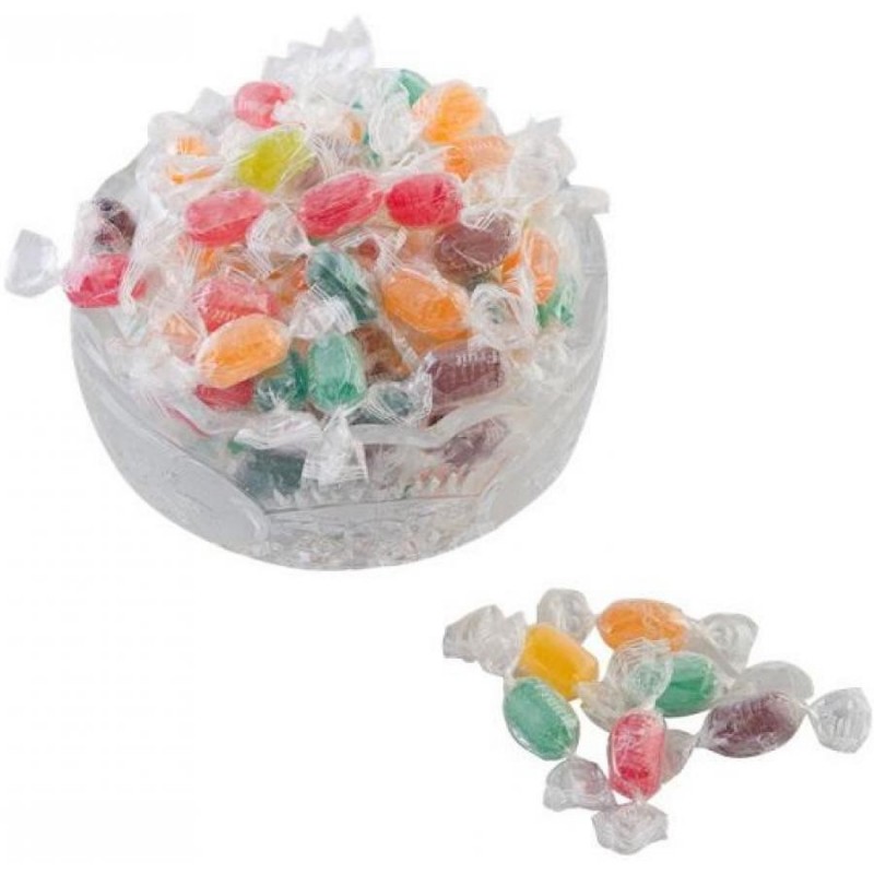Кондитерские изделия Баян Сулу конфеты мини-карамель леденцовая BS Fruit, ассорти