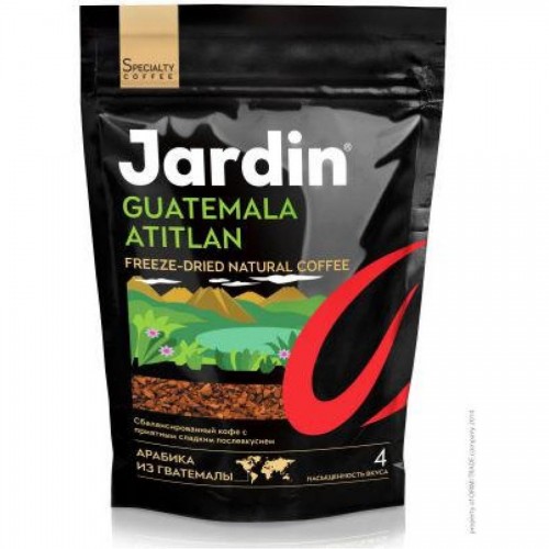Кофе растворимый Jardin Guatemala Atitlan 150 гр, вакуум. упак.