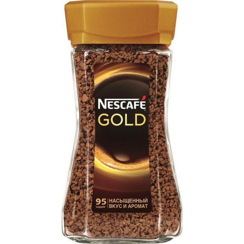 Кофе Nescafe Gold, 190 г, стеклянная банка