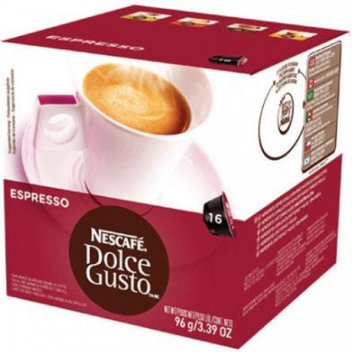Кофе в капсулах Dolce Gusto Espresso, черный, 16 шт/уп