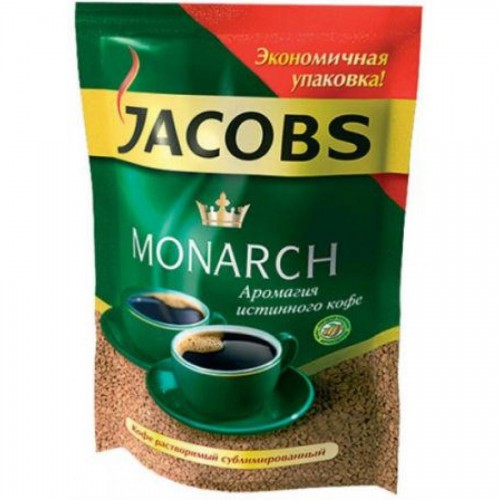 Кофе Jacobs Monarch, 75 г, вакуумная упаковка