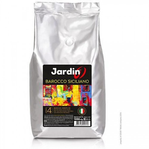 Кофе в зернах Jardin Barocco Siciliano, 1000 гр, вакуум. упак