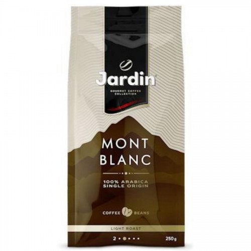 Кофе в зернах Jardin Mont Blanc, 250 гр, вакуум. упак.