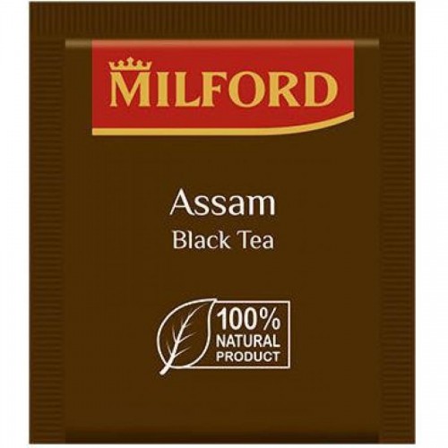 Чай черный Milford Assam, 200 х 1,75г, индийский, в конвертах