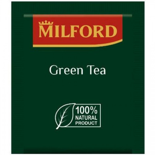 Чай зеленый Milford Green Tea, 200 х 1,75г, китайский, в конвертах