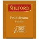 Чай травяной Milford Fruit Dream, 300 х 1,75г, с шиповником, яблоком, апельс., лимоном, в конвертах