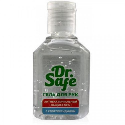 Антисептик для рук Dr.Safe с хлоргексидином, гель, 60 мл