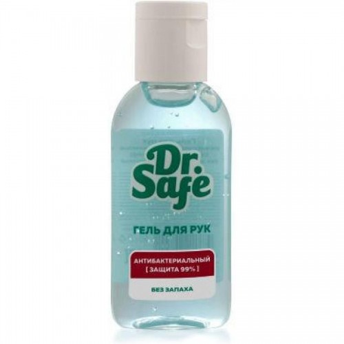 Антисептик для рук Dr.Safe без запаха, гель, 60 мл