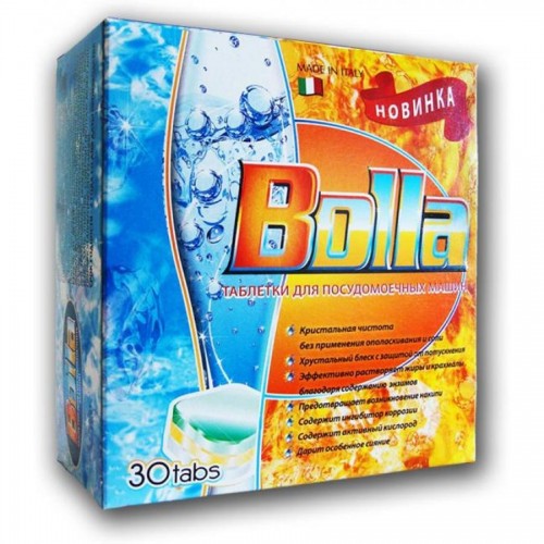 Таблетки для посудомоечных машин BOLLA, 30 шт/упак
