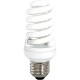 Лампа энергосберегающая Технолайт Spiral Tiny E27, 25 Вт, 827K, теплый белый свет