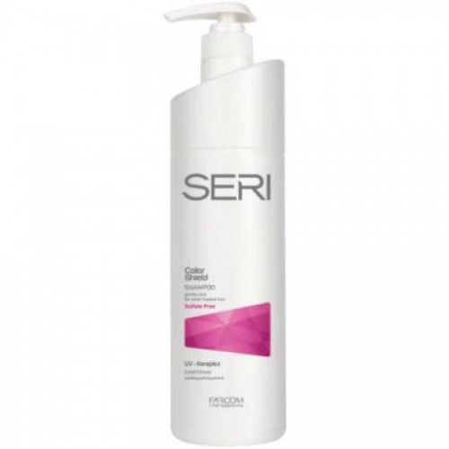 Шампунь SERI Color Sheid Sulfate free, для окрашенных волос без сульфатов, 1000 мл, Farcom