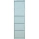 Шкаф картотечный КР-5, 1645х465х630мм, 5 секций, серый