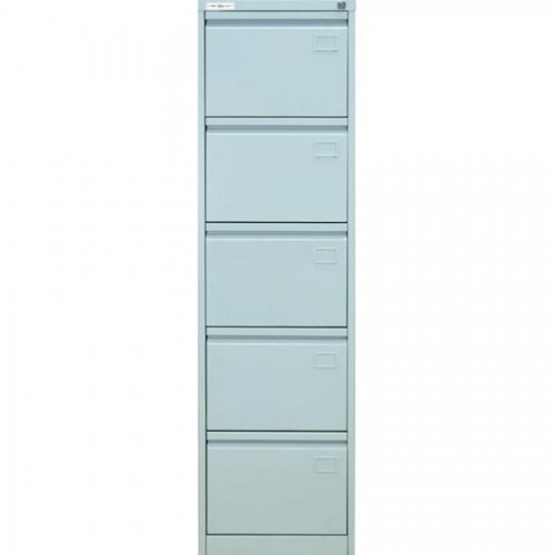 Шкаф картотечный КР-5, 1645х465х630мм, 5 секций, серый