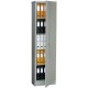 Шкаф металлический Практик АМ1845, 1830х458х458мм, 4 полки, серый