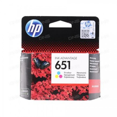 Картридж C2P11AE №651 для HP DeskJet IA5645/IA5575, трехцветный