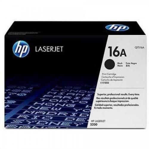 Картридж HP Q7516A (HP 16A) для LaserJet 5200, черный