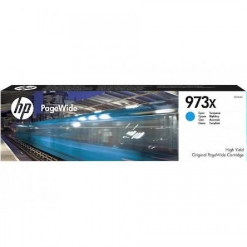 Картридж HP F6T81AE №973X для HP PageWide Pro 452/477 MFP, голубой