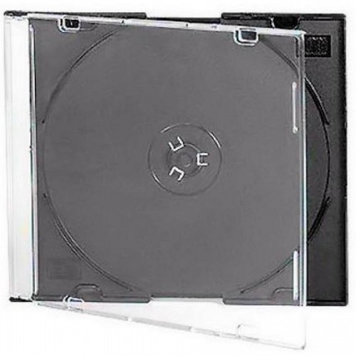 Коробочка Slim для CD/DVD диска, черный