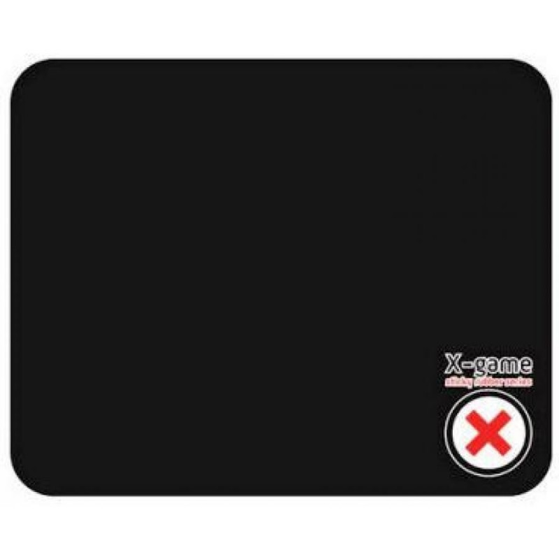 Коврик для мыши X-Game SLKRUB BLACK силиконовый, 217х177х1 мм, черный