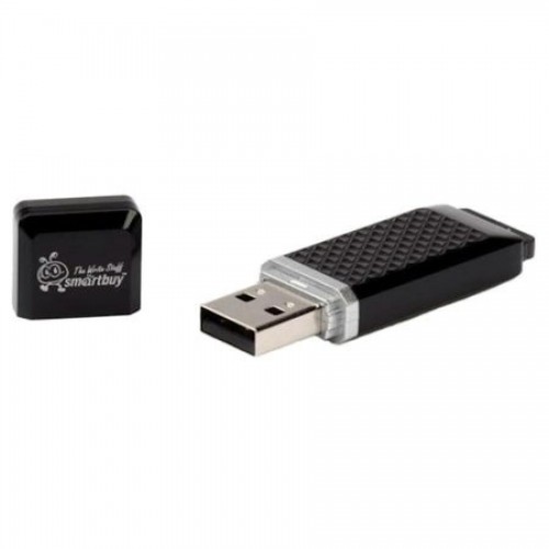 Флэш-накопитель Smartbuy Quartz Black, USB 2.0, 16 GB