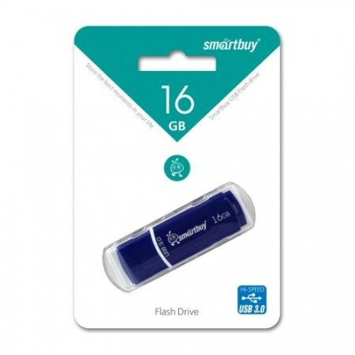 Флэш-накопитель Smartbuy Crown Blue, USB 3.0, 16 GB