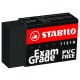 Стирательная резинка Stabilo Exam Grade, 3 шт/уп, черная (1191BL3E)