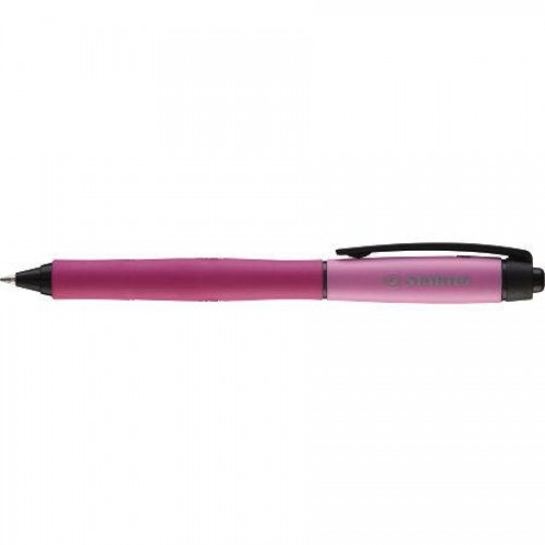 Ручка гелевая STABILO Palette, 0,4 мм, синий, корпус розовый (268/1-41-3)