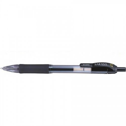 Ручка гелевая автом. SARASA, 0,7 мм, черный