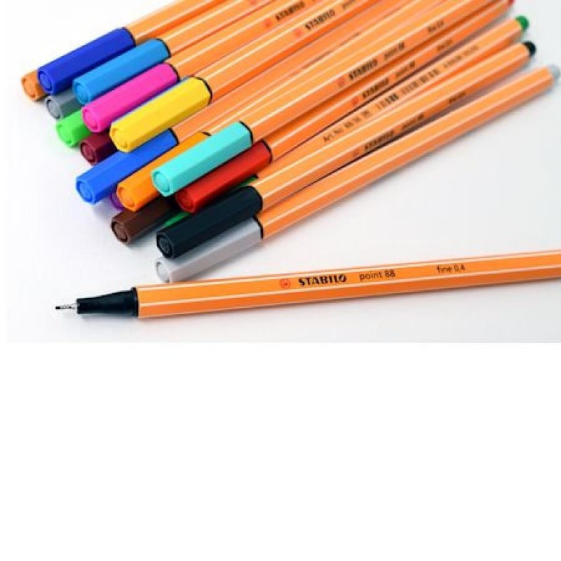 Ручка капилярная Stabilo point 88, 0,4 мм, лиловый (88/58)