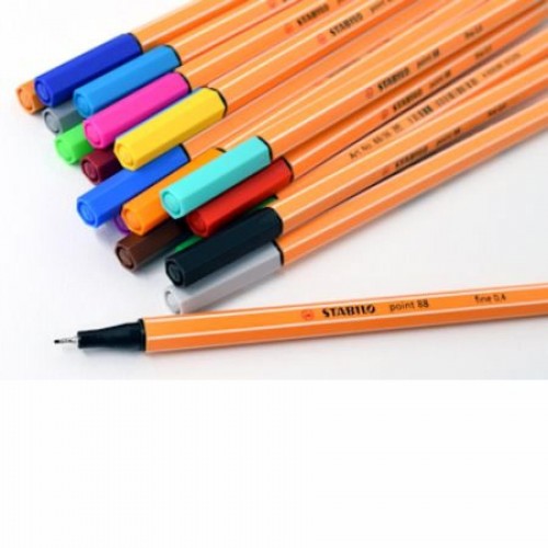 Ручка капилярная Stabilo point 88, 0,4 мм, розовый (88/56)