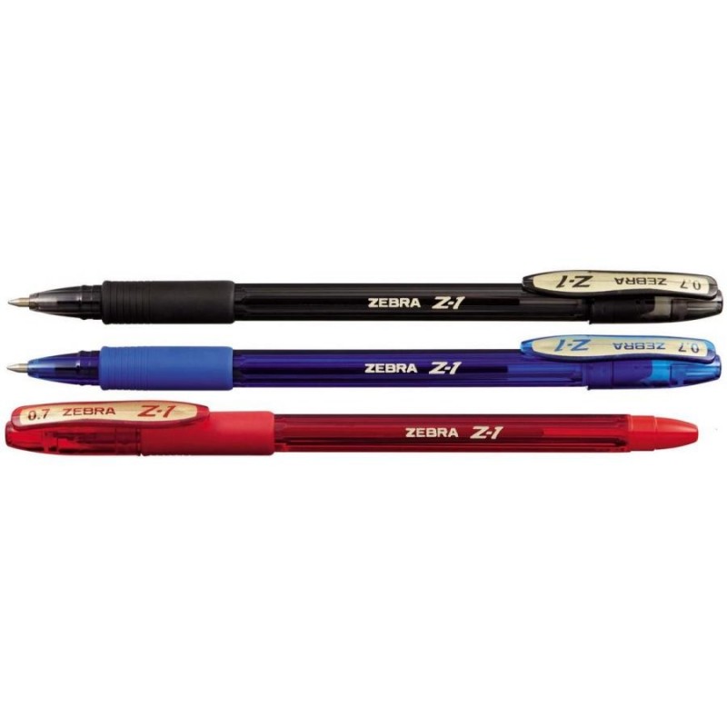 Ручка шариковая "Z-1 Color" 0,7мм, красный