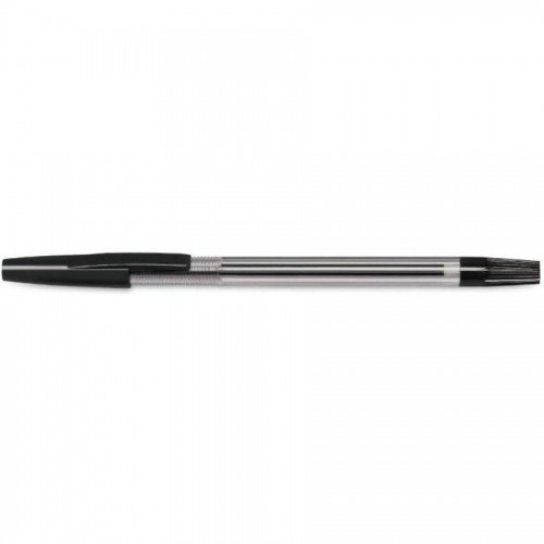 Ручка шариковая в прозр. корп. 0,7 мм, черный