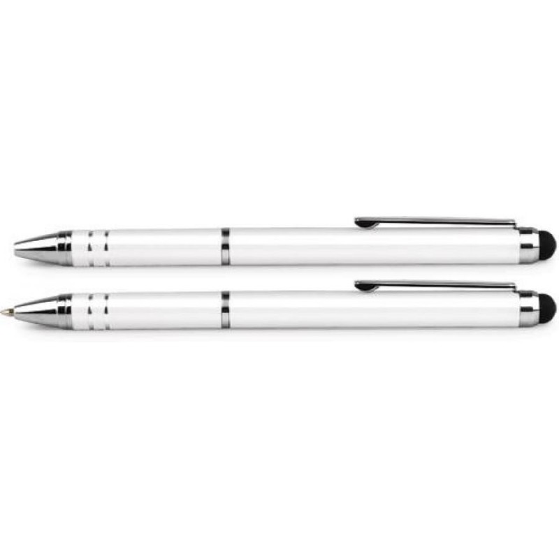 Ручка-стилус шар. автомат. Forpus Smartfone Pen, 0,7мм, метал. клип., стержень синий