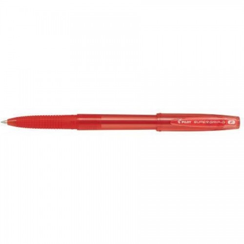 Ручка шариковая Pilot BPS-GG Fine 0.7 мм, корпус прозрачно-красный, стержень красный