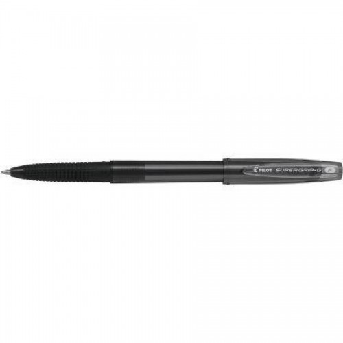 Ручка шариковая Pilot BPS-GG Fine 0.7 мм, корпус прозрачно-черный, стержень черный