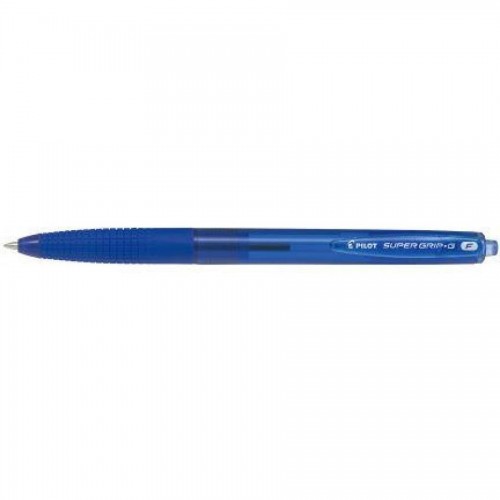 Ручка шариковая автомат. Pilot BPGG-8R Fine 0.7 мм, корпус прозрачно-синий, стержень синий (075-55848)