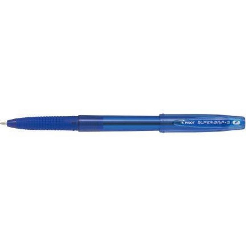 Ручка шариковая Pilot BPS-GG Fine 0.7 мм, корпус прозрачно-синий, стержень синий (075-55853)