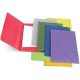 Папка для бумаг с резинками РР А4, Barocco, фиолетовый