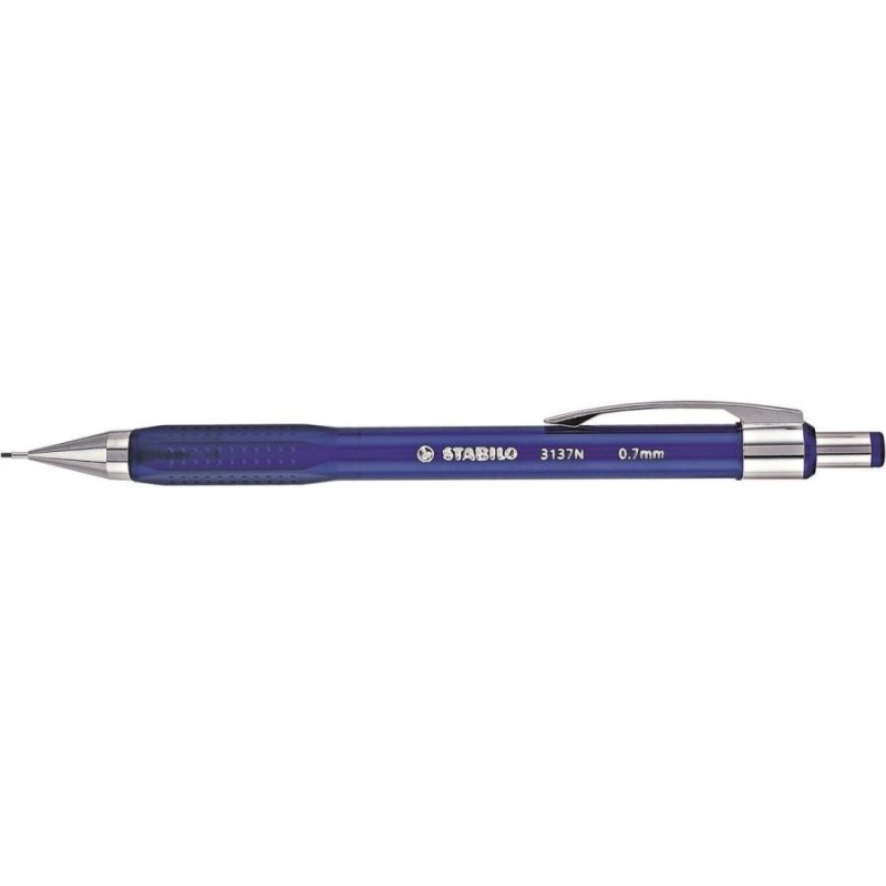 Механический карандаш Stabilo 3137N, 0,7мм, синий корпус
