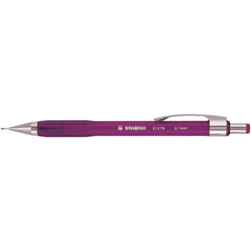 Механический карандаш Stabilo 3137N, 0,7мм, темно-розовый корпус