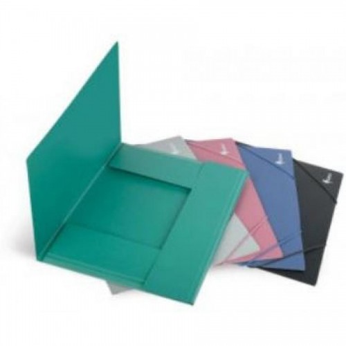 Папка для бумаг с резинками РР, А4, 0,45мм, светло-зеленый