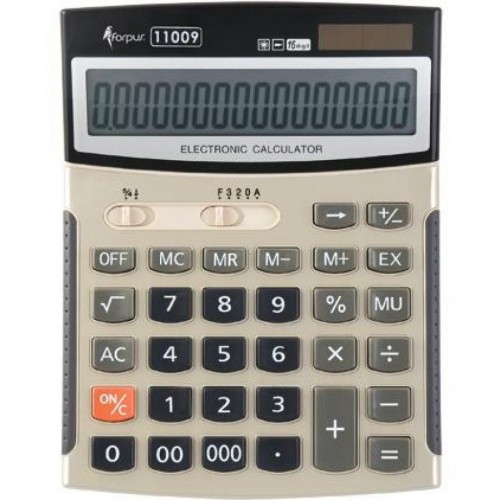 Калькулятор больш.16 разр.двойн. питание (024-11009)
