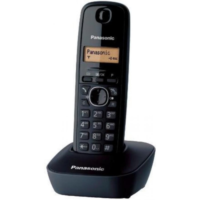 Радиотелефон Panasonic KX-TG1611CAH, полифония, без автоответчика, темно-серый