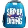 Ранец анатомический, 320x215x360мм, 2 отделения, эргоном.спинка, меняет цвет, №1 School Shark Diving
